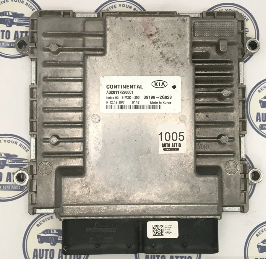 Engine Computer Control Module 39199-2G028 Kia Optima 2019-2020 OEM