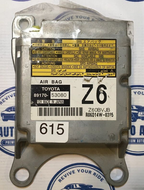 Supplemental Restraint System Bag Module IS250 Lexus 2006-2008 OEM