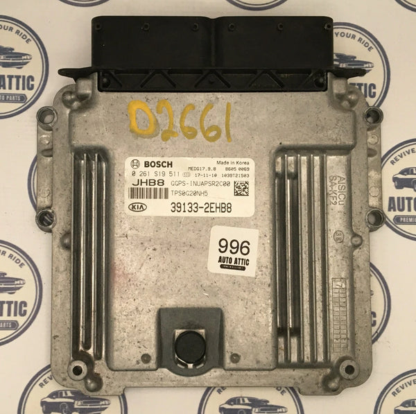 Engine Control Module 39133-2EHB8 Kia Soul 2017-2018 OEM