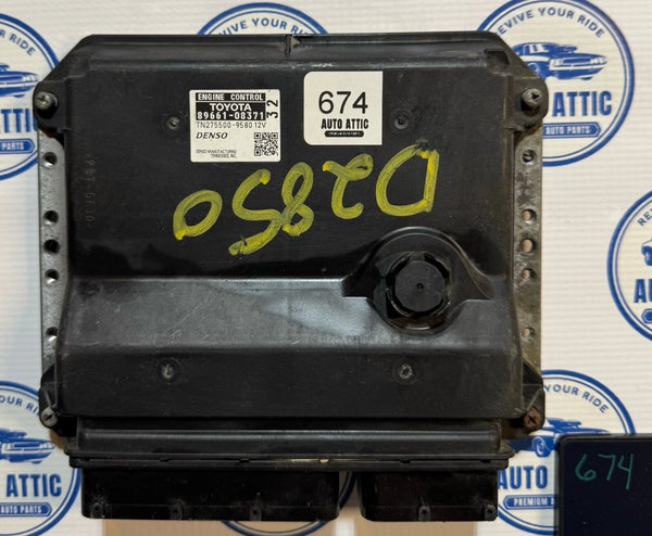 Engine Control Module 8966108371 Toyota Sienna 2013-2014 OEM