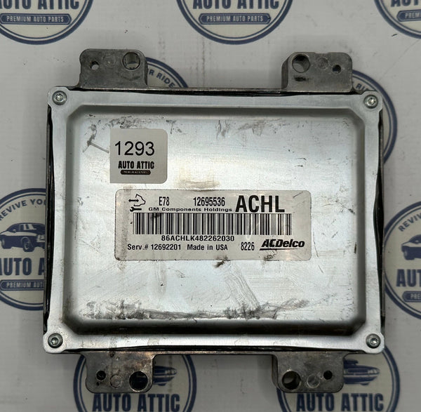 Engine Control Module Unit E78 12695536 Buick Encore 2017-2021 OEM