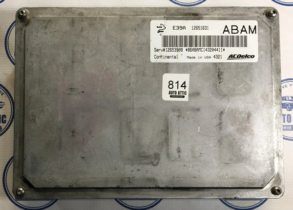 Engine Control Module 12651631 GMC Acadia 2015 OEM