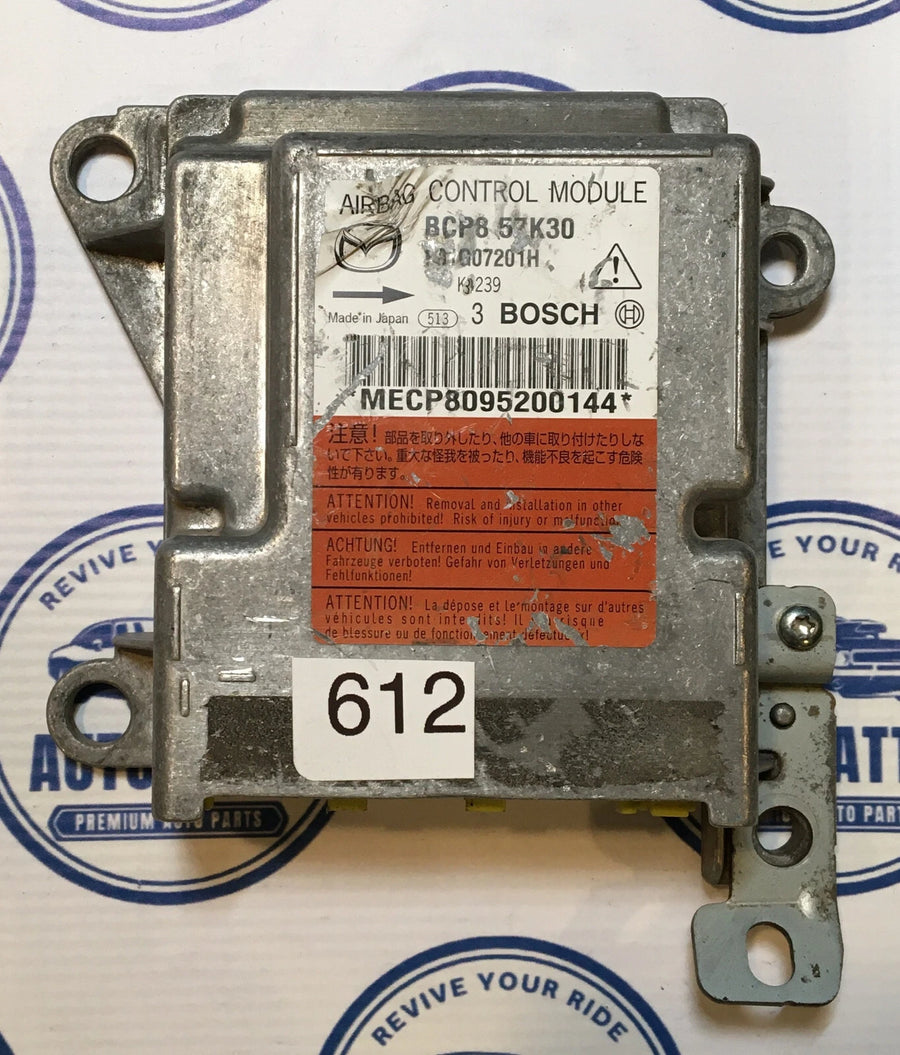 Body Control Module Bag BCP857K30 Mazda 3 2010 OEM