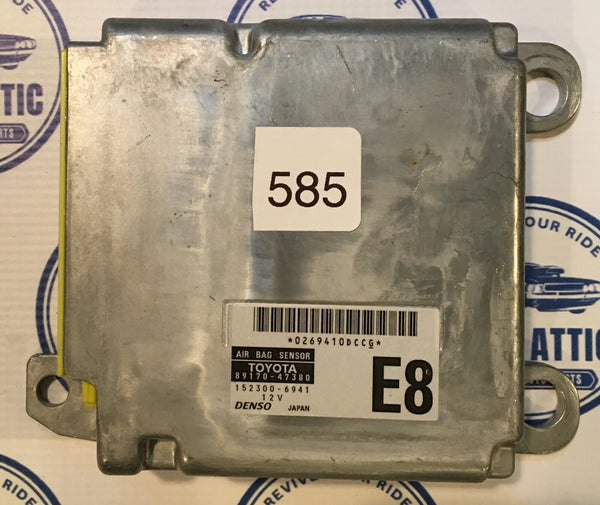 Supplemental Restraint System Safety Module 8917047380 Toyota Prius 2004-2006 OEM