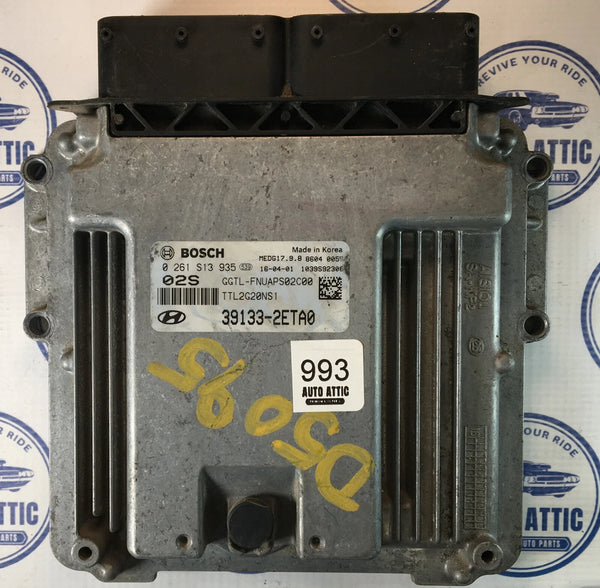 Engine Control Module 391332ETA0 Hyundai Tucson 2.0L 2016-2018 OEM