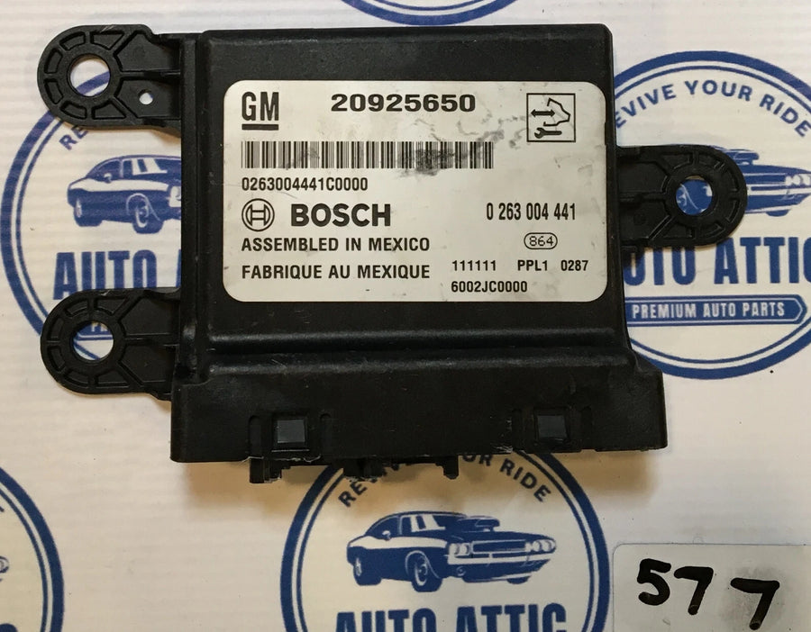 Powertrain Control Module Parking Assist Module 20925650 Buick Verano 2012-2017 OEM