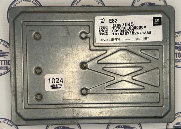 Engine Computer Control Module E82 12697045 Chevrolet Traverse 3.6L 2019 OEM