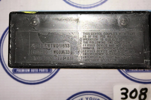 Lock Control Module WG1U636G Nissan Sentra TLC Theft 2009-2012 OEM
