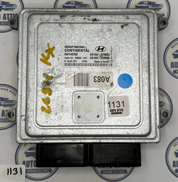 Engine Control Module 39103-2EMB3 Hyundai Elantra 2011-2013 OEM