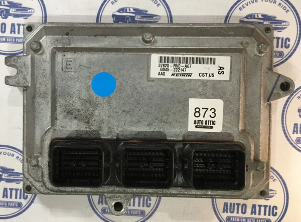 Engine Control Module 37820RV0A67 Honda Odyssey 2014-2016 OEM