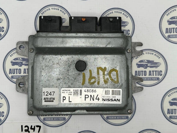 Engine Computer Control Module Unit NEC004-688 Nissan Cube 2014 OEM