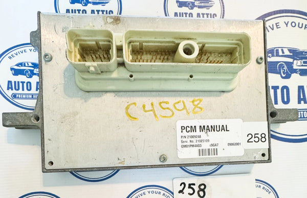 Engine Control Unit Engine Module 21025109 Saturn S-Series 2000-2002 OEM