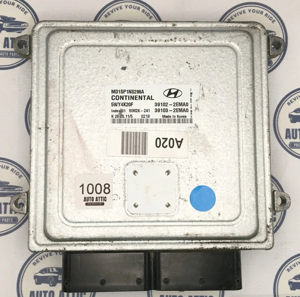 Engine Computer Control Module 39102-2EMA0 Elantra 2011-2013 OEM