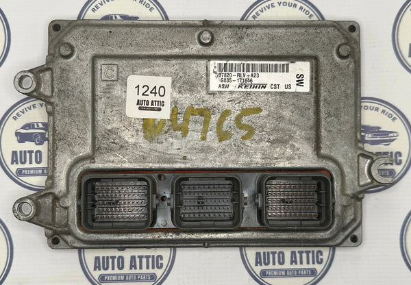Engine Computer Control Module 37820-RLV-A23 Honda Pilot 3.5L 2016 OEM