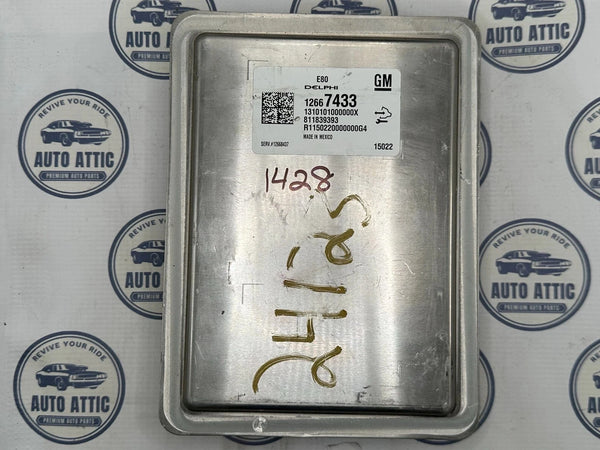 Engine Computer Control Module 12667433 Cadillac CTS 2016 OEM