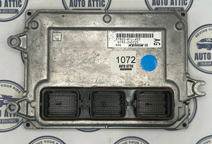 Engine Computer Control Module 37820-R1J-A55 Honda Civic 2014-2015 OEM