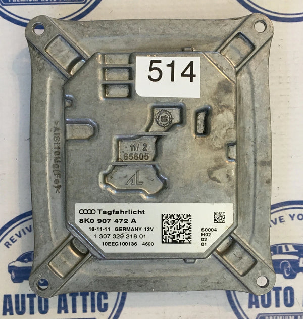 8K0907472A Audi A4 HID Xenon Ballast 2008-2016 OEM
