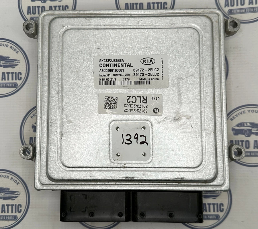 Engine Control Module Unit 39172-2ELC2 Kia Sportage 2017-2021 OEM