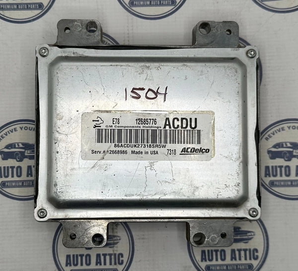 Engine Computer Control Module 12685776 Chevrolet Silverado 1500 2007-2013 OEM
