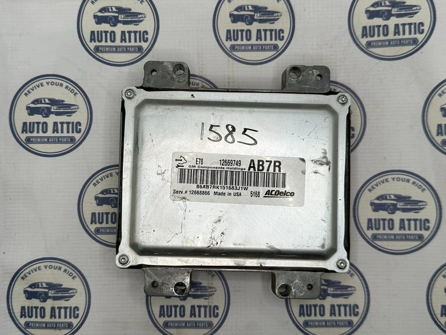 Engine Control Module 12669749 Chevrolet Cruze 2012-2016 OEM