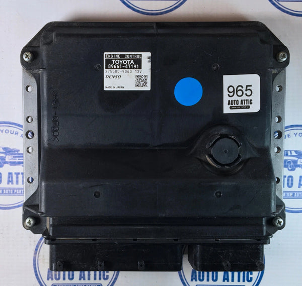 Engine Control Module 89661-47191 Toyota Prius 2012-2013 OEM