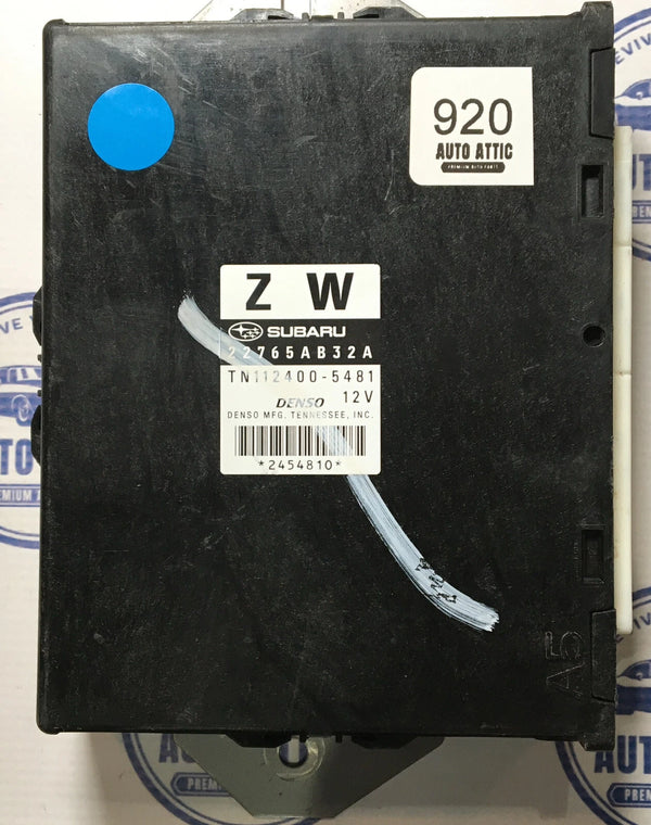Engine Computer Control Module TN112400-5481 Subaru Tribeca 2011 OEM