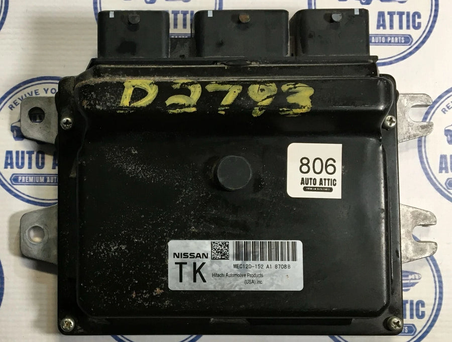Engine Control Module MEC120152A1 Nissan Altima 2008 OEM