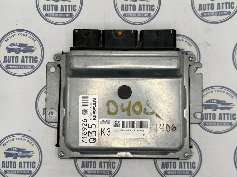 Engine Computer Control Unit BEM403-300 Nissan Rogue 2014-2017 OEM