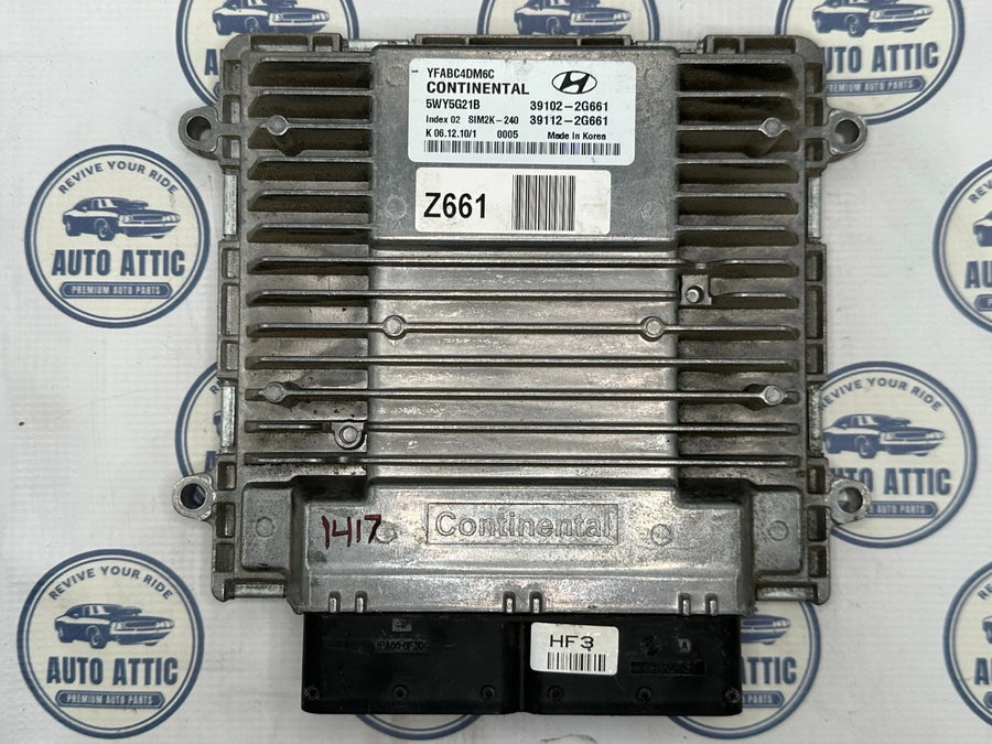 Engine Computer Control Unit 39102-2G661 Hyundai Sonata 2011-2014 OEM