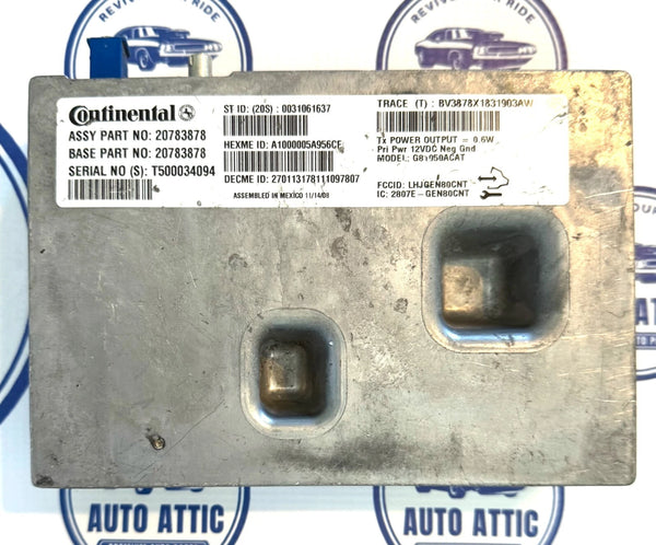 Module 20783878 Chevrolet Silverado CCM Communication 2009-2010 OEM
