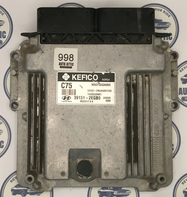 Engine Control Module 39131-2EGB0 Hyundai Elantra 2014 OEM