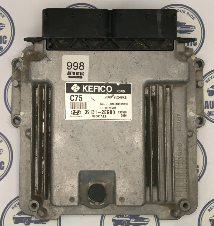 Engine Control Module 39131-2EGB0 Hyundai Elantra 2014 OEM