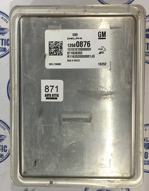 Engine Control Module 12680876 Chevrolet Camaro 2017 OEM