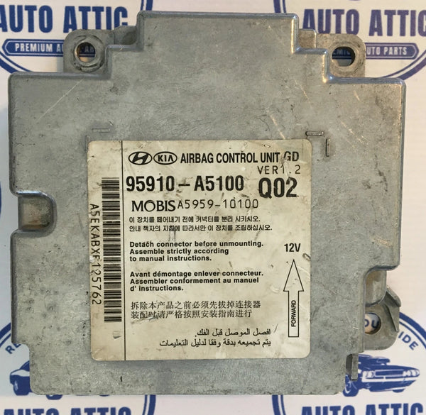 Body Control Module Bag 95910A5100 Hyundai Elantra 2013-2014 OEM