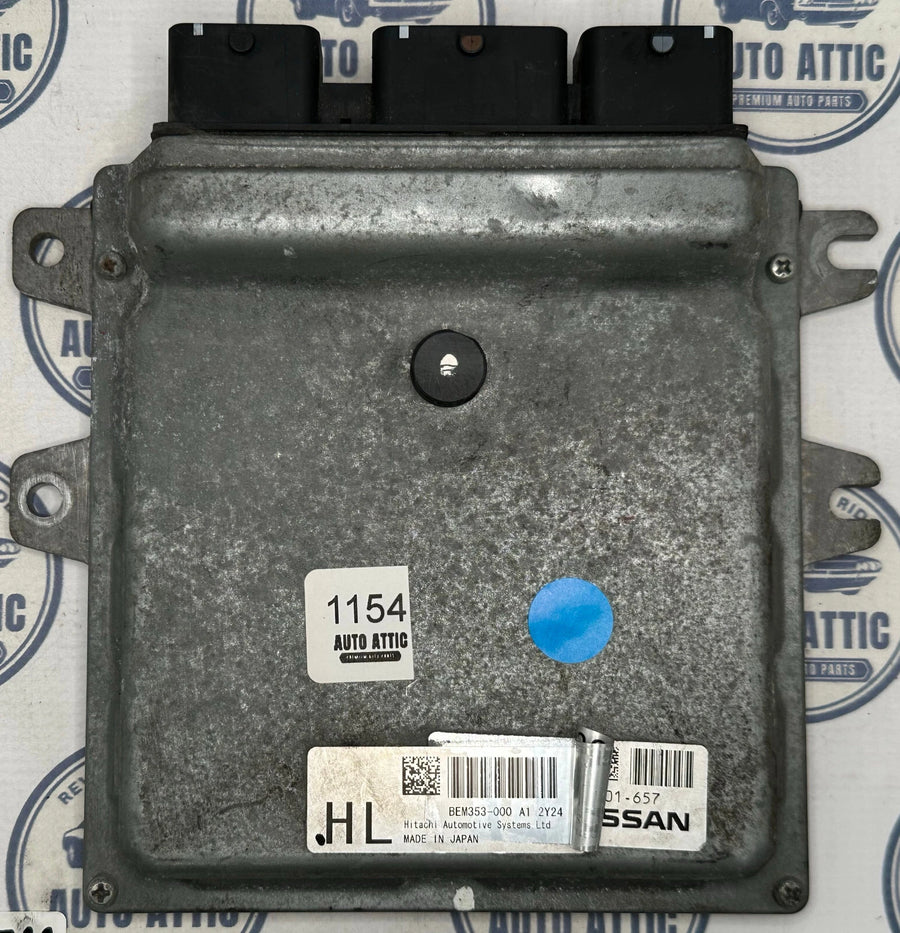 Engine Computer Control Module BEM353-000 Nissan Rogue 2013-2015 OEM