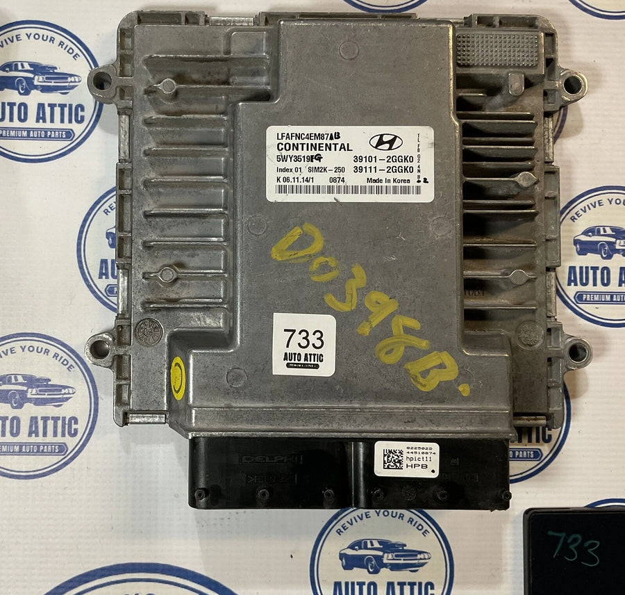 Engine Control Module 391012GGK0 Hyundai Sonata 2015-2017 OEM