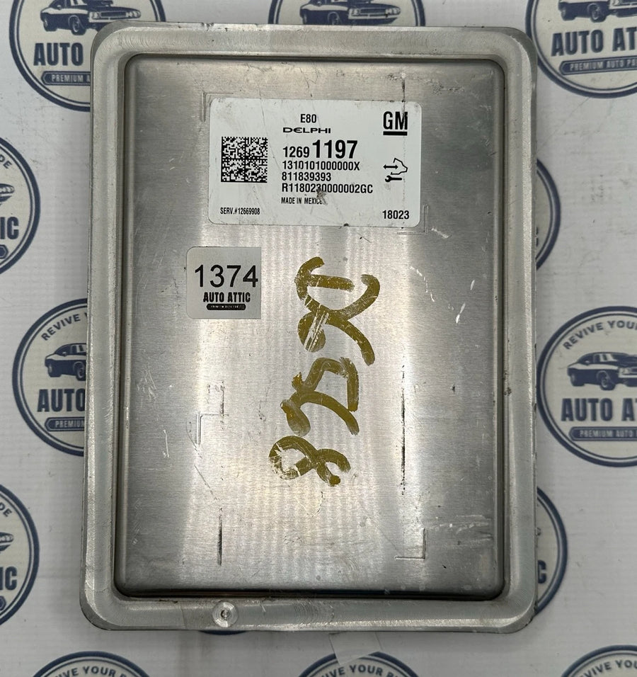 Engine Computer Control Module 12691197 Cadillac ATS 2017-2019 OEM
