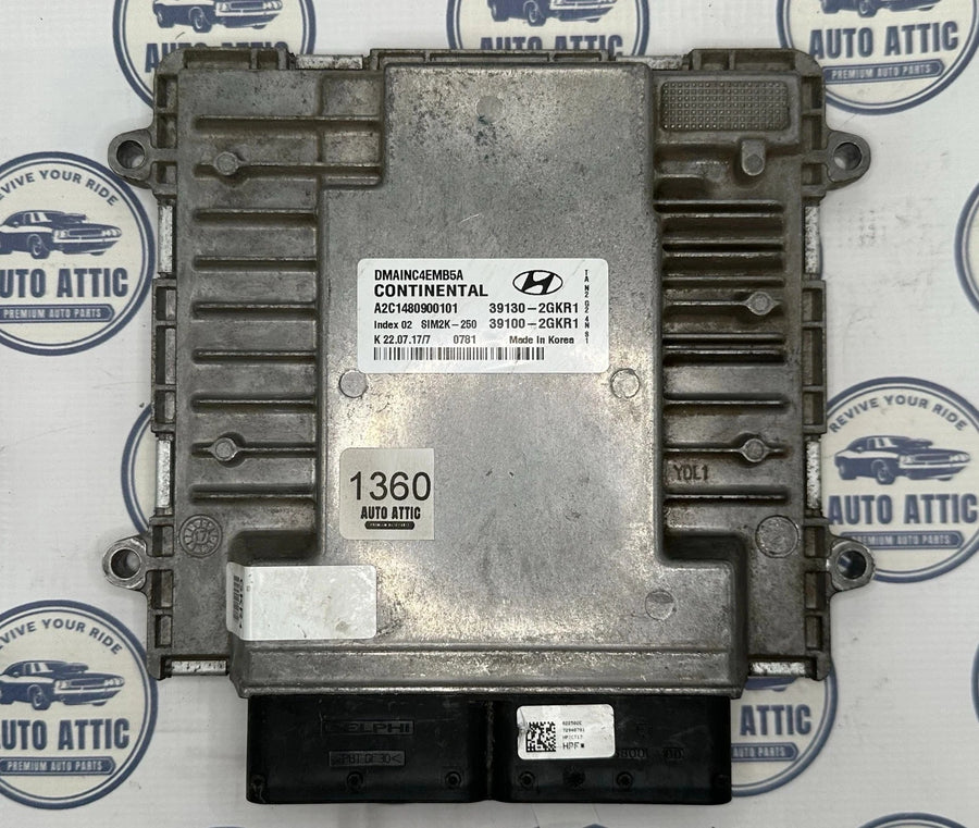 Engine Control Module Unit A2C1480900101 Hyundai Santa Fe 2018 OEM