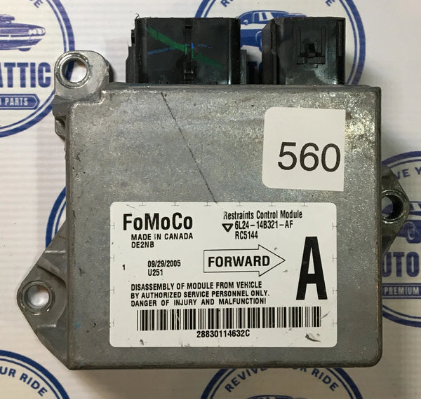 Body Control Module Bag 6L2414B321AF Ford Explorer 2006 OEM