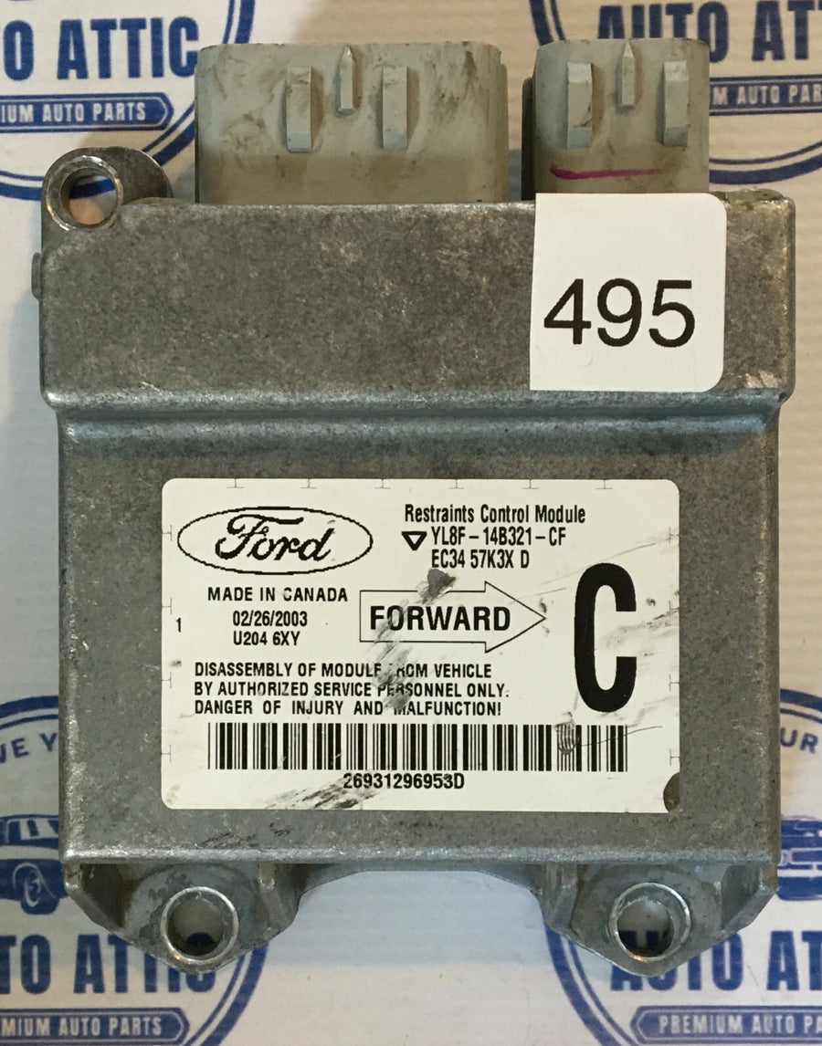 Restraint Module YL8F14B31CF Ford Maverick RCM 2008-2012 OEM
