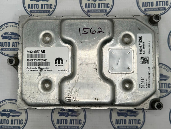 Engine Control Module P68258531AB Jeep Cherokee 2016-2017 OEM