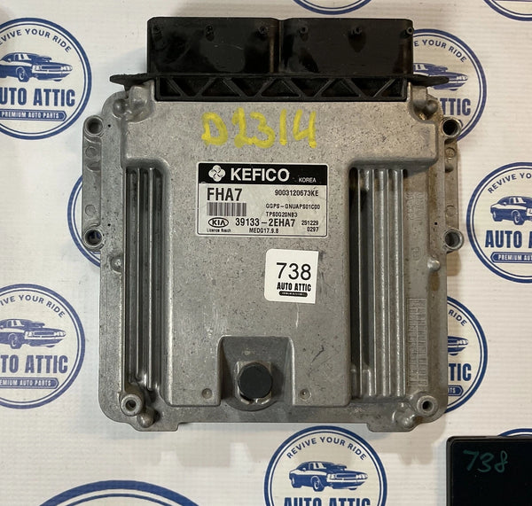 Engine Control Module 391332EHA7 Kia Soul 2016 OEM