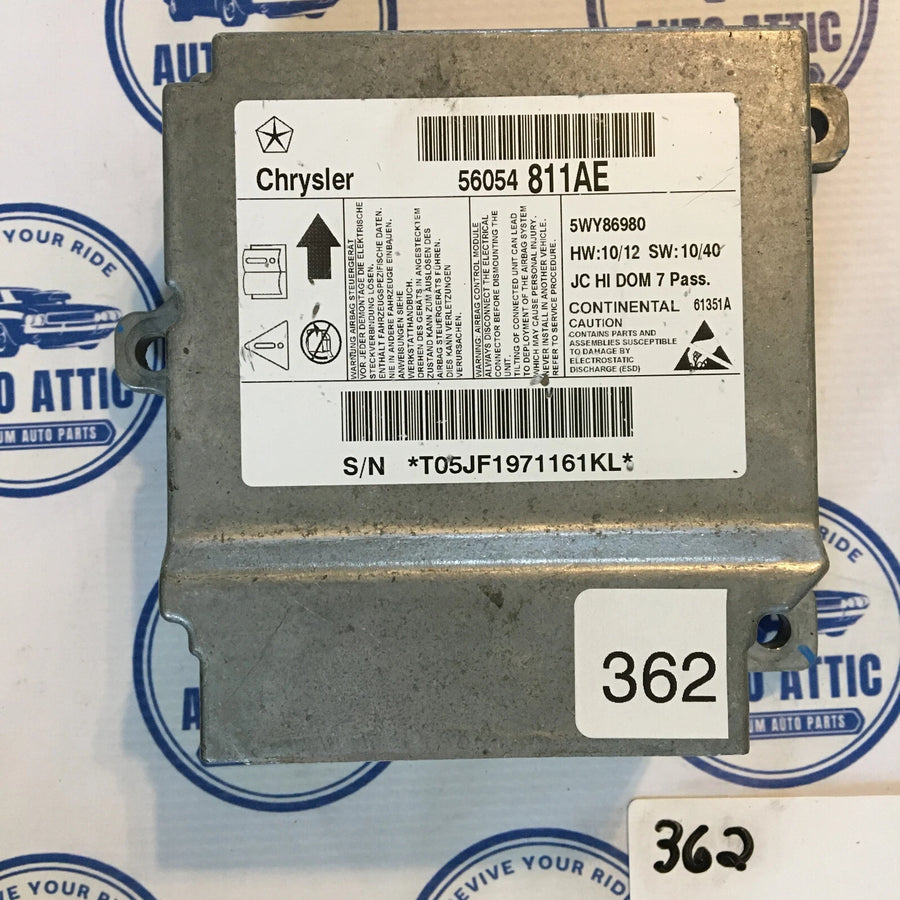 Body Control Module Bag 56054811AE Dodge Journey 2011-2012 OEM